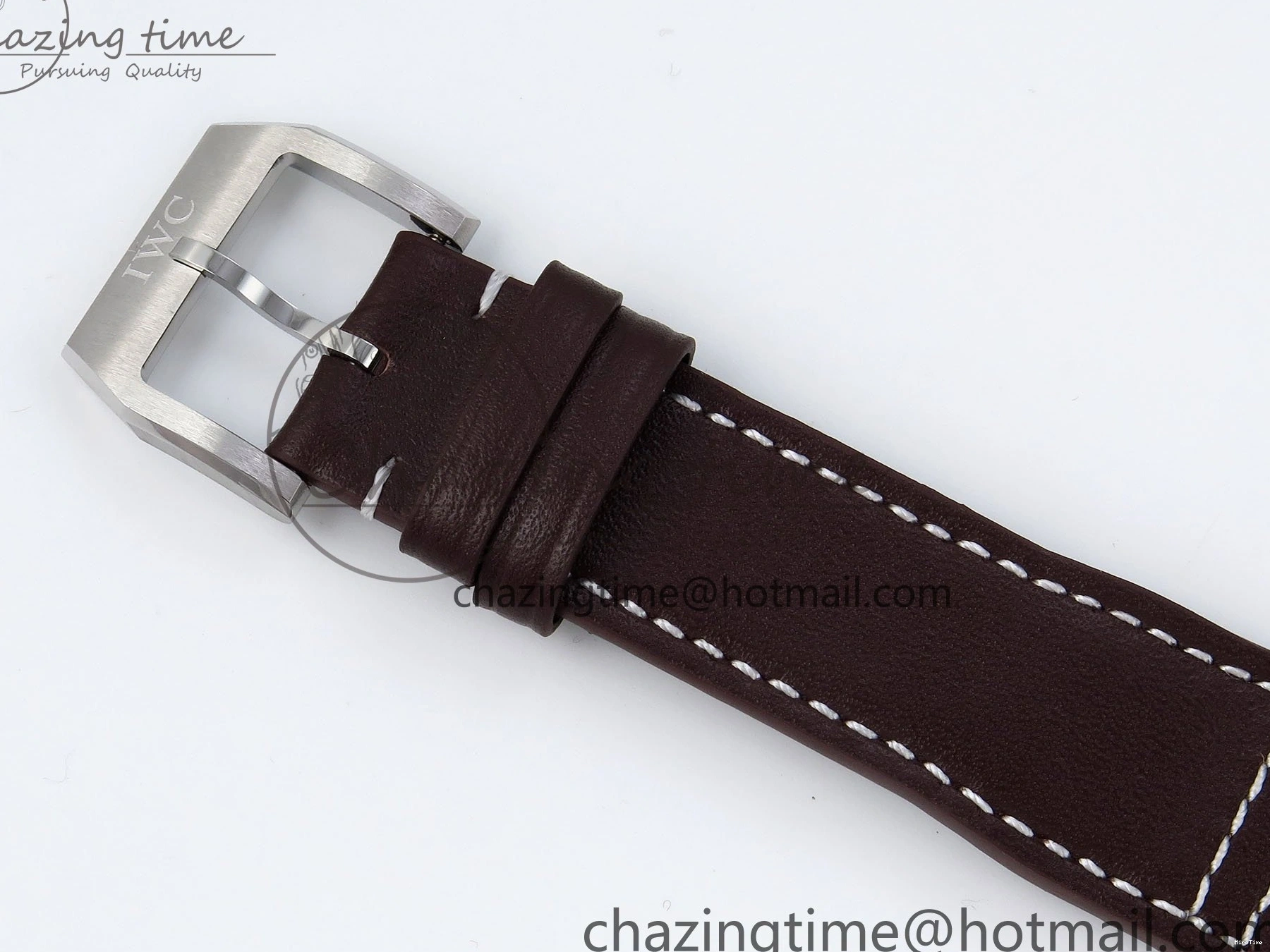 MIROTIME 0511 ZipUp Pilot Mark XX BLSF 1:1 Best Edition Green Dial on Brown Leather Strap MIYOTA 7019
